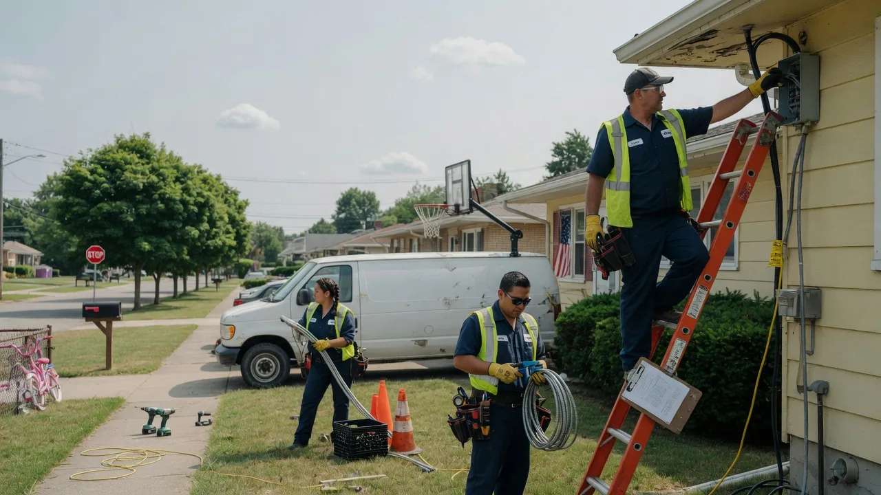 Licensed Electrician in Martinsville, IL near me